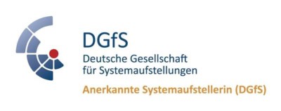 Logo Anerkannte Systemaufstellerin (DGfS) (Deutsch Gesellschaft für Systemaufstellungen)